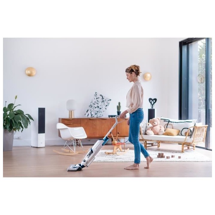 EZIclean Cyclowash P410 - Aspirateur 3 en 1 / Aspire, Lave et Assainit