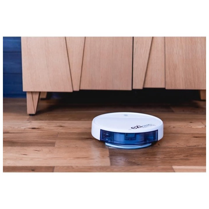 EZIclean Wave 120 - Robot aspirateur laveur - 100 min - 75 m² - Moteu