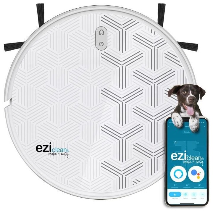 Eziclean Xpert Animal S200 - Robot aspirateur connecté - Navigation N