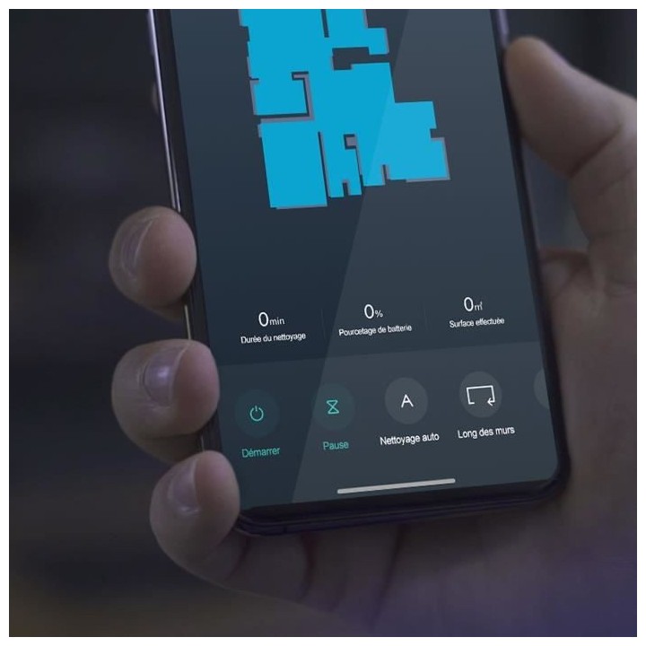 Eziclean Xpert Animal S200 - Robot aspirateur connecté - Navigation N