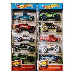 Lot de 5 Voitures Hot Wheels 1806