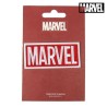 Patch Marvel Blanc Rouge Polyester (9.5 x 14.5 x cm)