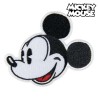 Patch Mickey Mouse Noir Blanc Polyester (9.5 x 14.5 x cm)