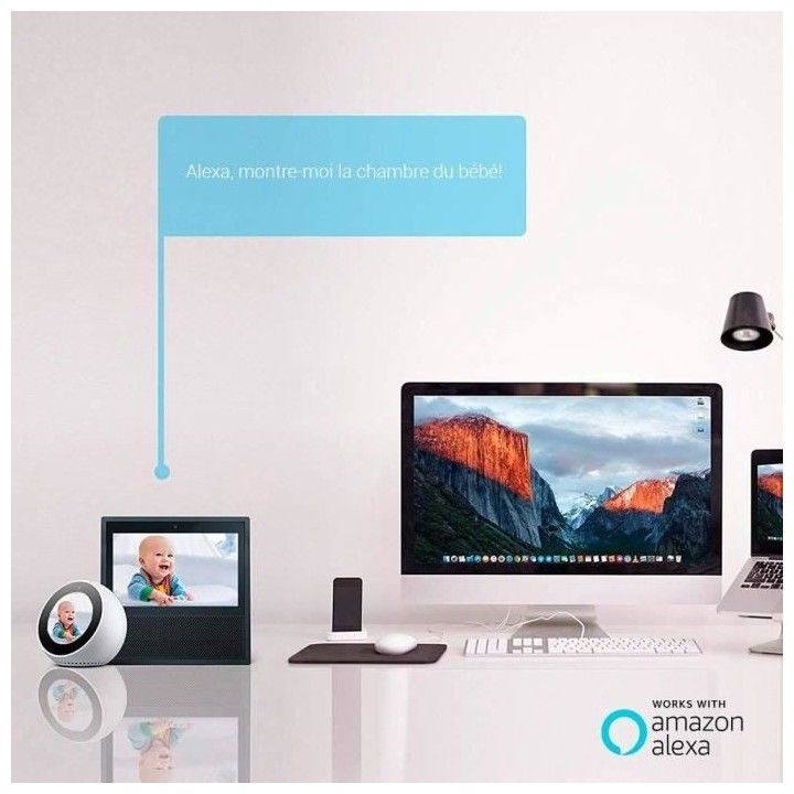 EZVIZ C3WN 1080P FHD Caméra de surveillance sans fil extérieur - Vis