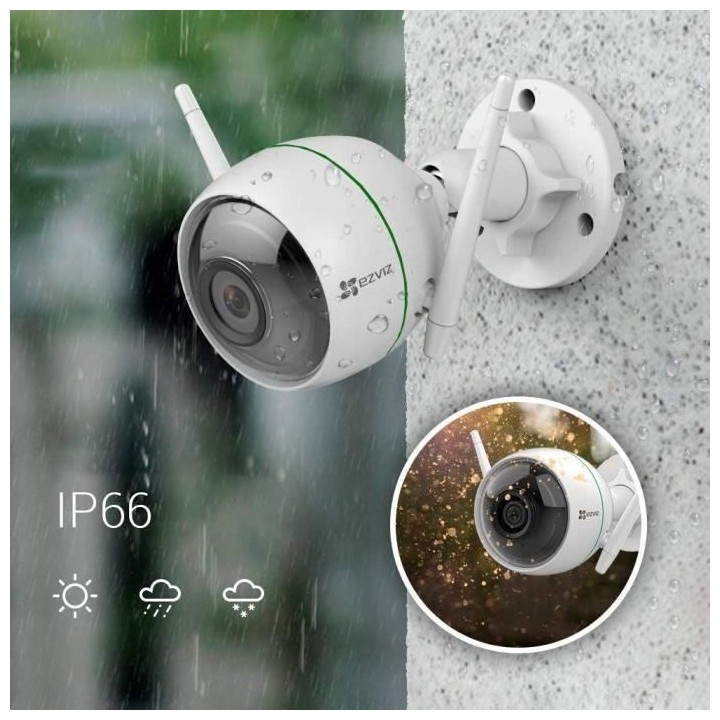 EZVIZ C3WN 1080P FHD Caméra de surveillance sans fil extérieur - Vis