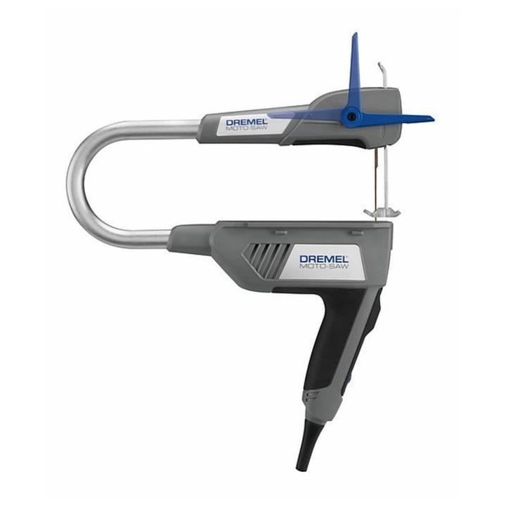 Scie a Chantourner DREMEL MS20 (Moto-Saw, Livré avec 5 Lames et 1 Ada
