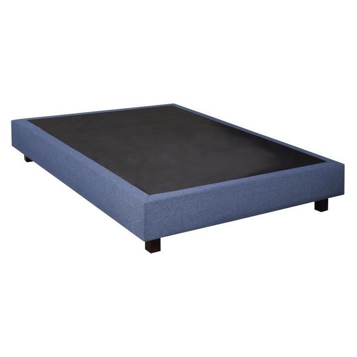 CREASOM SEQUOIA - Sommier 160 x 200 cm - 14 lattes fixes - Bleu