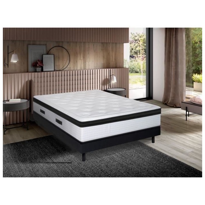 KIOTA Matelas 160x200 cm - Mousse et mémoire de forme - 29 cm - FOAMY