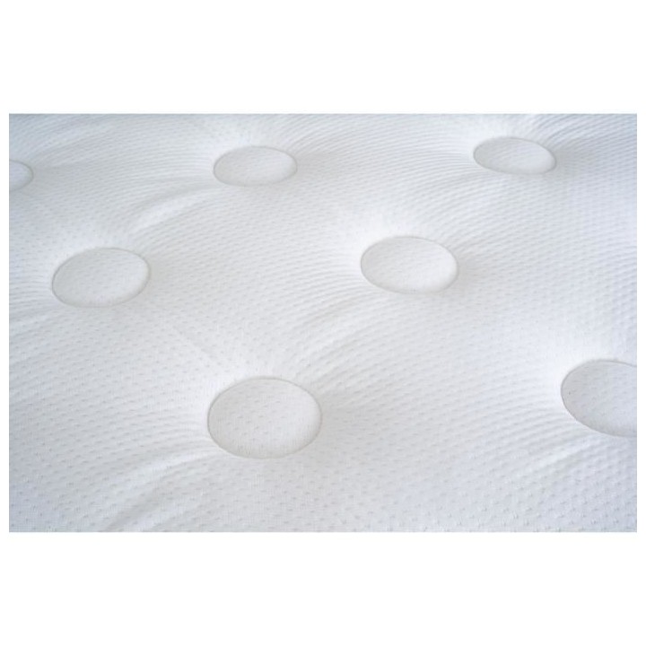 Matelas 180x200 cm ZIADA - Mousse a mémoire de forme - Ressorts ensac