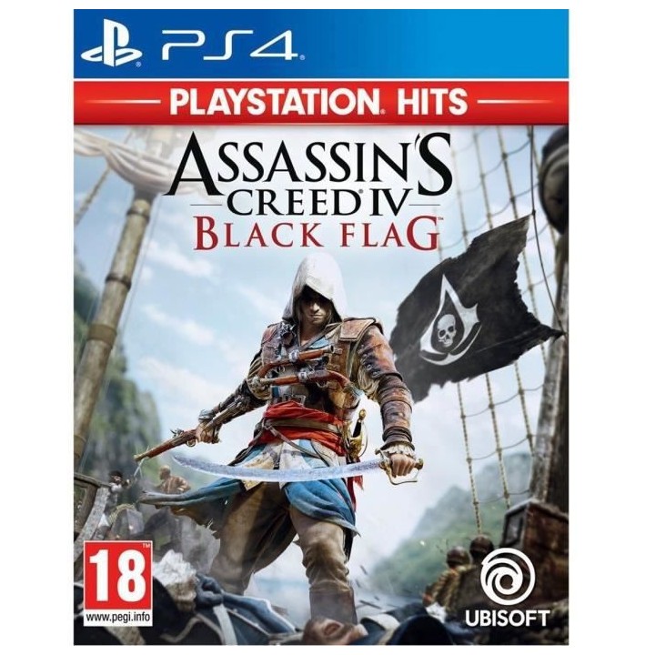Assassin's Creed 4 Black Flag Playstation HITS Jeu PS4