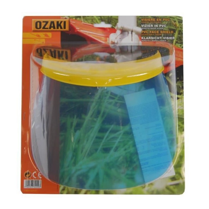 Visiere écran plastique OZAKI - Hauteur de la visiere: 190mm