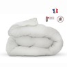 Couette anti-acariens - 240 x 260 cm - Chaude - 400 g/m² 2 personnes - Blanc - ABEIL