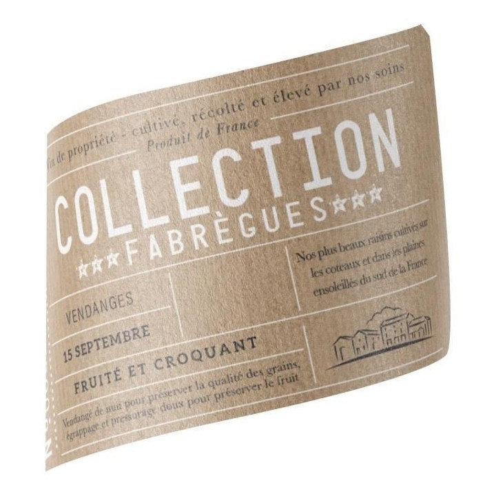 Fabregues Collection Hérault - Vin rosé du Languedoc Roussillon