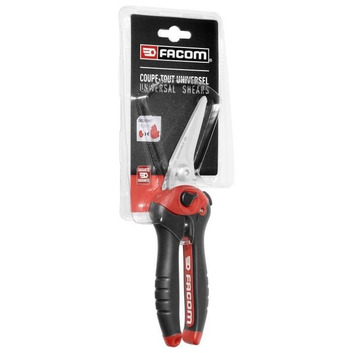 Coupe-Tout a Lame Dégagée longueur 205mm FACOM -980C.PB - 2 position