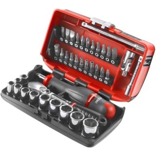 Coffret douilles 1/4'' 6 pans métriques 5,5 a 14mm - FACOM - RL.NANO1