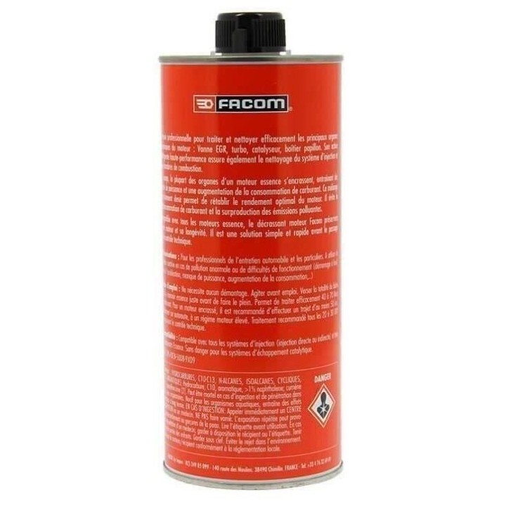 FACOM Huile-Additif FACOM decalaminage moteur integral essence curatif
