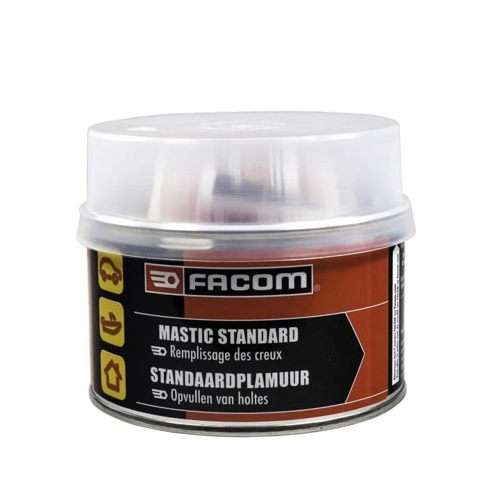 FACOM Mastic polyester standard - Remplissage nivellement - 500 g