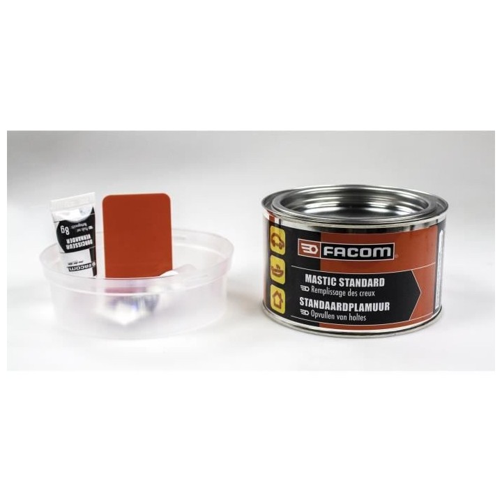FACOM Mastic polyester standard - Remplissage nivellement - 500 g