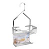 Rangement de douche Confortime Aluminium antioxydante (27,8 x 11,6 x 49 cm)