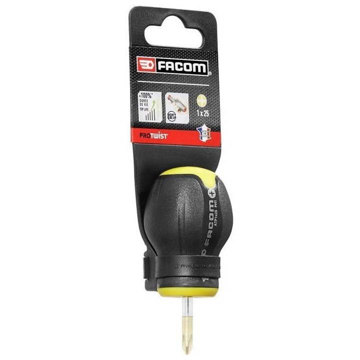 Tournevis Protwist empreinte Phillips 1 x 25 FACOM - ATP1X25