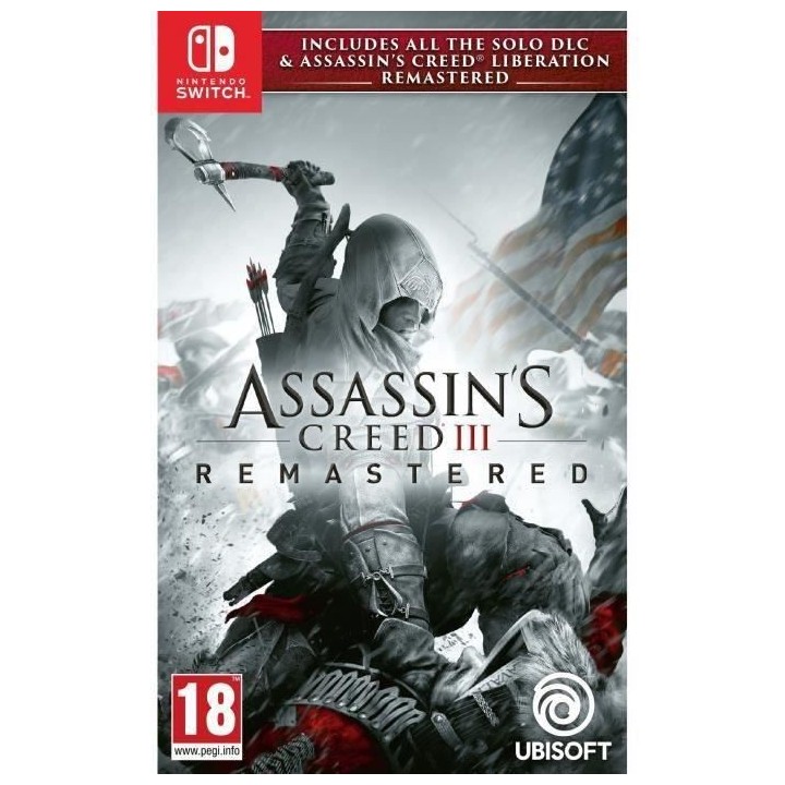 Assassin's Creed 3 + Assassin's Creed Liberation Remaster Jeux Switch