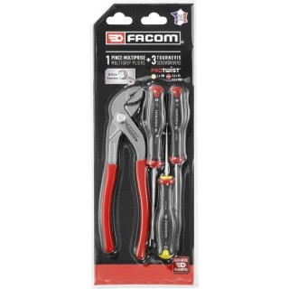 Set de 3 Tournevis Protwist FACOM - AT3.170PB (Livré avec 1 Pince mul