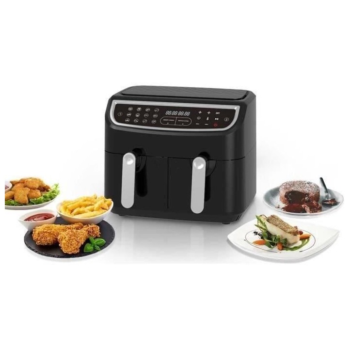 FAGOR FG906 - Friteuse éléctrique Air Fryer Double Cuve 4,5L - 1600W
