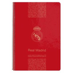 Cahier à Spirale Real Madrid C.F. 511957066 Rouge A4