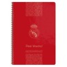 Cahier à Spirale Real Madrid C.F. 511957066 Rouge A4