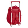 Cartable à roulettes 705 Real Sporting de Gijón Rouge