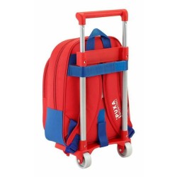 Cartable à roulettes 705 Real Sporting de Gijón (27 x 10 x 67 cm)