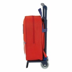 Cartable à roulettes 805 Atlético Madrid M280 Rouge Bleu Blanc