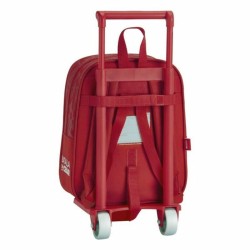 Cartable à roulettes 805 Real Sporting de Gijón 611972280 Rouge