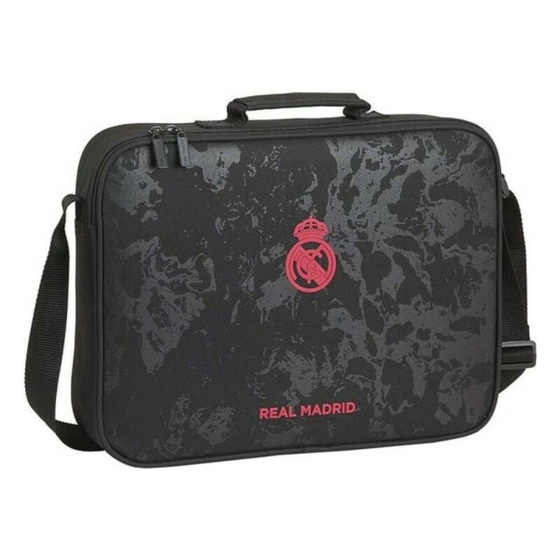 Cartable d'école Real Madrid C.F. Noir (38 x 28 x 6 cm)