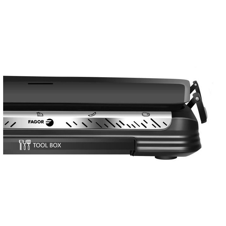 FAGOR FG576 Plancha Party - 2200W - Poignée rabattable - Revetement a
