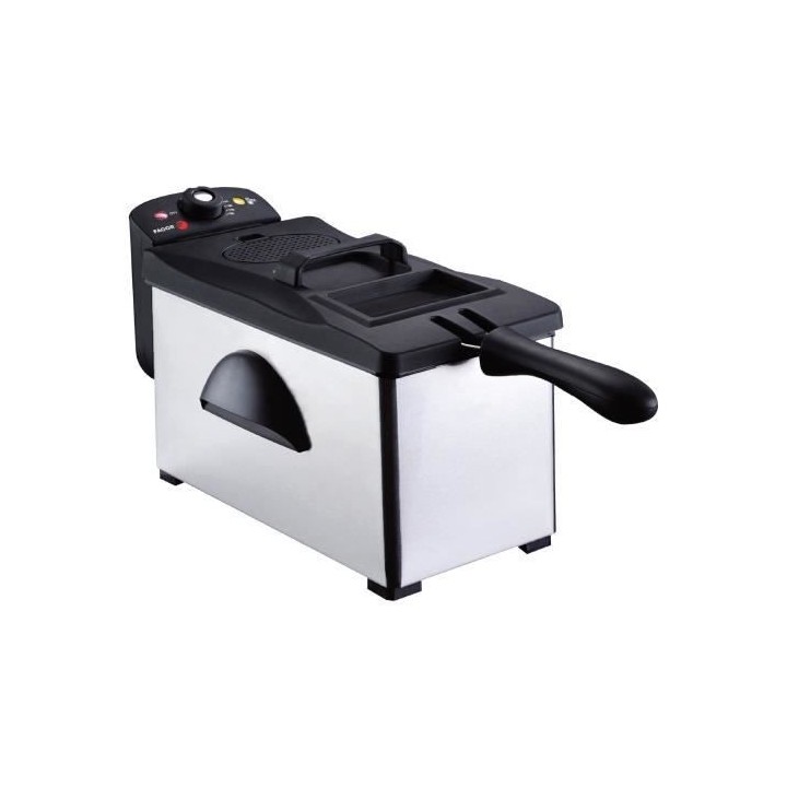 FAGOR FG869 - Friteuse 3L - 2000 W - Cuve amovible - Corps Inox - Couv