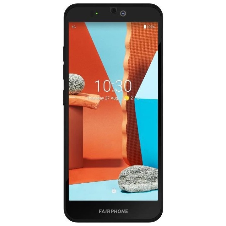 Fairphone 3+ Noir