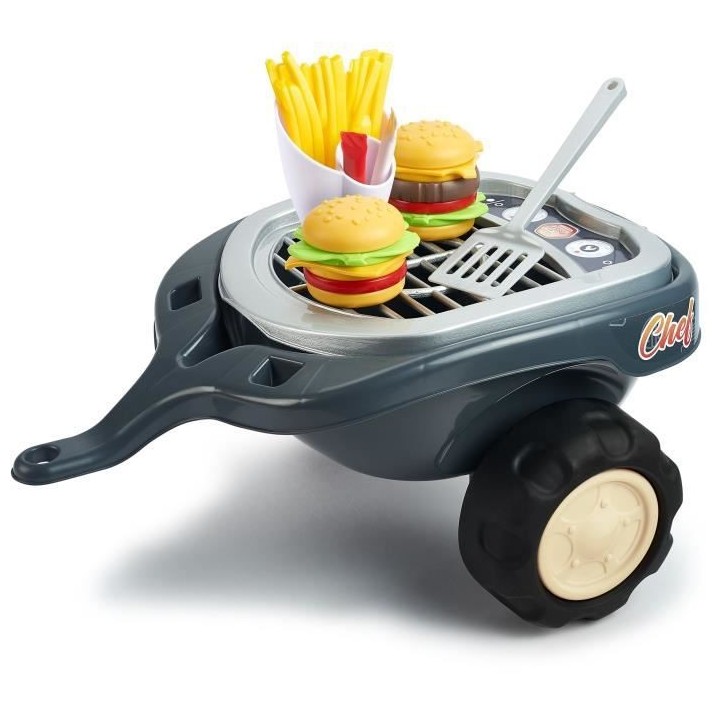 FALK - Porteur Food Truck - assise ouvrante, volant directionnel avec