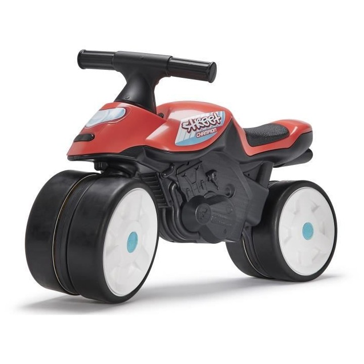 Draisienne moto Falk - Street Champion - roues silencieuses - Rouge