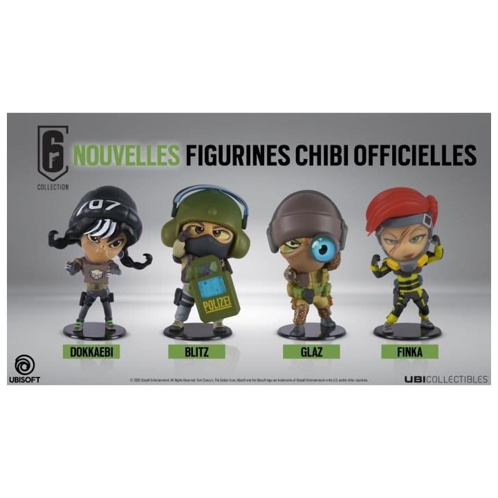 Figurine Chibi Six Collection : Glaz