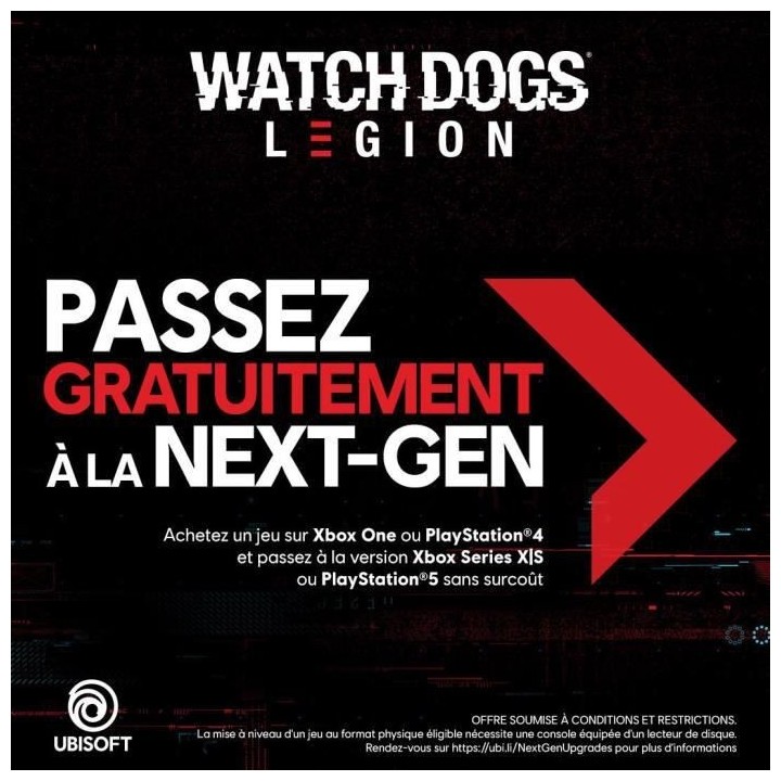 Watch Dogs Legion Jeu Xbox Series X - Xbox One