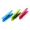 Pinces de serrage Bleu Rose Vert Plastique