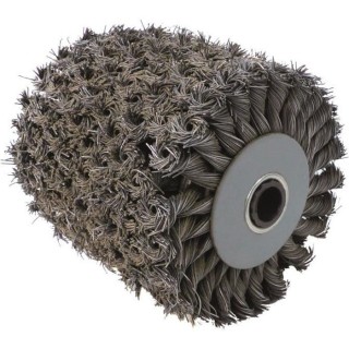 FARTOOLS Brosse métallique torsadée pour rénovateur - Moyeu plastiq