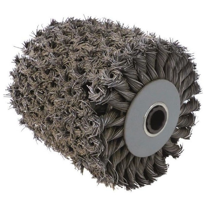 FARTOOLS Brosse métallique torsadée pour rénovateur - Moyeu plastiq
