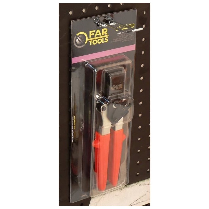 FARTOOLS Pince a cheville en métal - Ø 4 a 8 mm