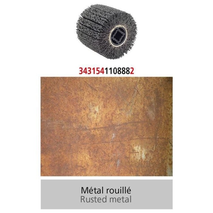 FARTOOLS Brosse carbure de silicium pour rex120c et rex200