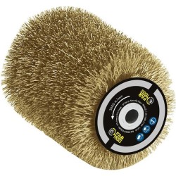 Brosse fil laitonné 0,3mm...