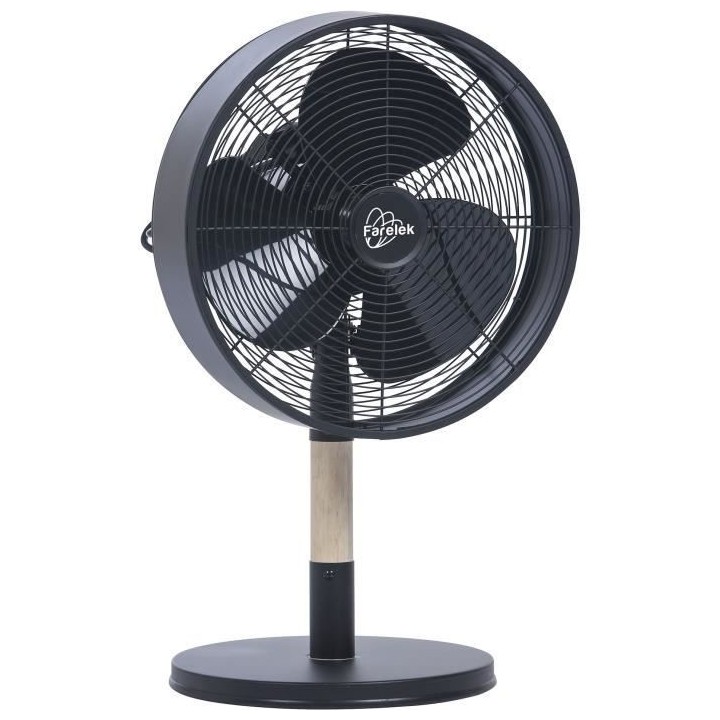 Ventilateur de table - FLORIDA - 30cm bois et metal - 35w