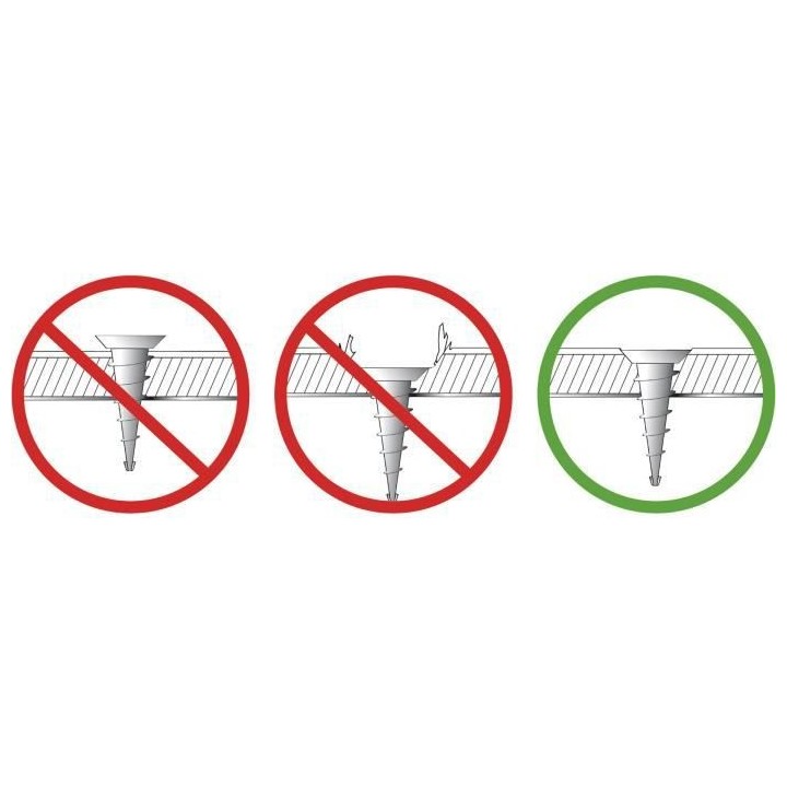 FARTOOLS Visseuse a plaque de plâtre 450W