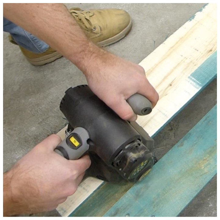 Rénovateur compact 420W brosse a lamelles abrasives Ø80mm